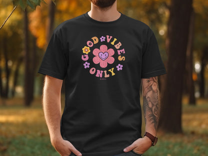 Positive Vibes Mental Health Awareness Unisex T-shirt, Encouraging Tee, Inspirational Shirt, Self Care Gift, Mental Health Advocate Apparel