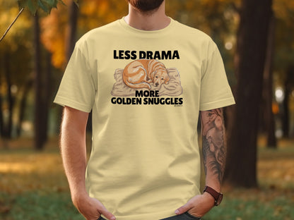 Golden Retriever Lover T-shirt, Unisex Dog Tee, Cute Puppy Parent Shirt, Fun Animal Graphic Top, Pet Owner Gift