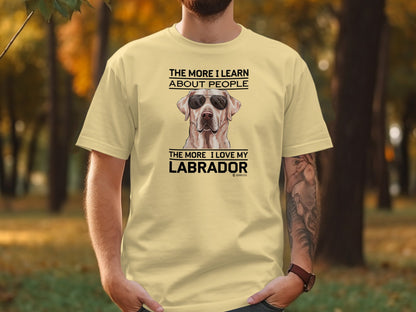 Funny Labrador Retriever Unisex T-shirt, Dog Lover Tee, Parenting Shirt, Cute Pet Apparel, Animal Graphic Top