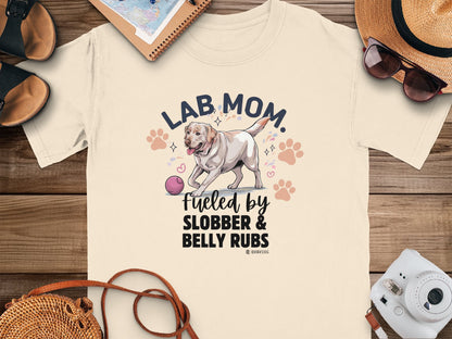 Labrador Retriever Unisex T-shirt, Dog Lover Tee, Parenting Shirt, Cute Pet Apparel, Animal Graphic Top