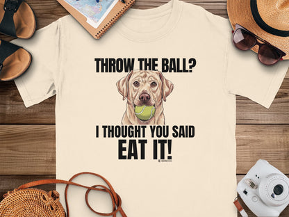 Labrador Retriever Lover T-shirt, Dog Lover Tee, Parenting Shirt, Cute Pet Apparel, Animal Graphic Top