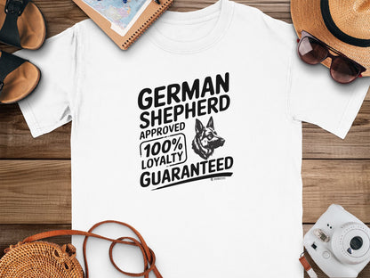German Shepherd Dog Lover Unisex Garment-Dyed T-shirt, Parent Gift, Funny Dog Tee, Dog Mom Shirt, Gift for Dog Lovers
