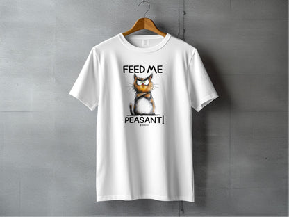 Crazy Cat Tee, Funny Cat Lover Shirt, Feline Fan Top, Cat Owner Gift, Cat Mom Shirt, Cat Dad Tee, Cat Lady Gift, Cat Print T-shirt