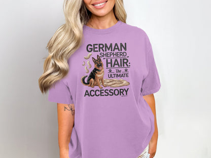 German Shepherd Dog Lover Unisex Garment-Dyed T-shirt, Parent Gift, Funny Dog Tee, Dog Mom Shirt, Gift for Dog Lovers