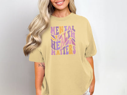 Mental Health Awareness T-shirt, Mental Health Matters, Positive Vibes Tee, Unisex Shirt, Inspirational Clothing