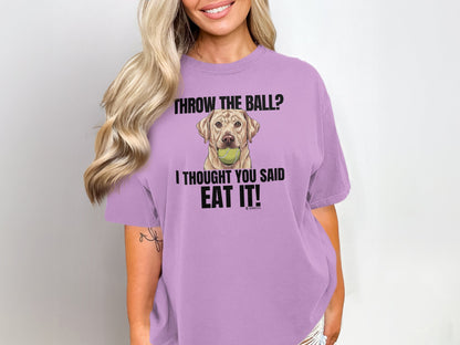 Labrador Retriever Lover T-shirt, Dog Lover Tee, Parenting Shirt, Cute Pet Apparel, Animal Graphic Top