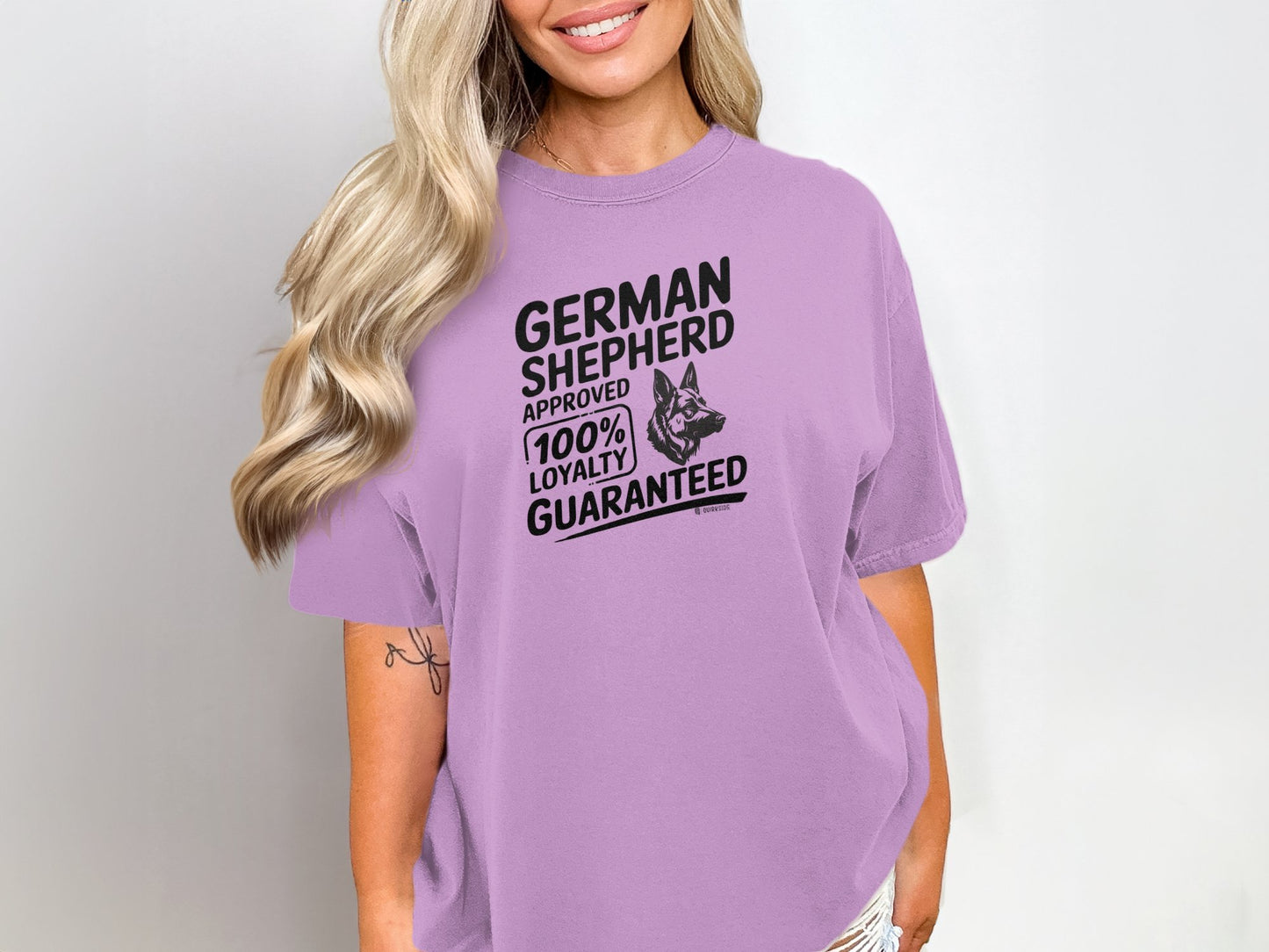 German Shepherd Dog Lover Unisex Garment-Dyed T-shirt, Parent Gift, Funny Dog Tee, Dog Mom Shirt, Gift for Dog Lovers