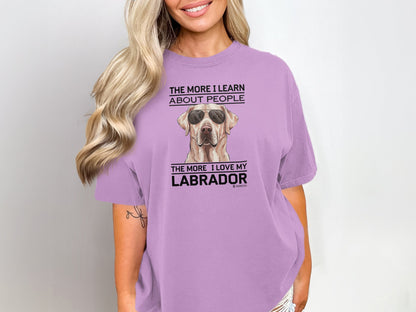 Funny Labrador Retriever Unisex T-shirt, Dog Lover Tee, Parenting Shirt, Cute Pet Apparel, Animal Graphic Top