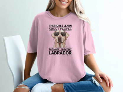 Funny Labrador Retriever Unisex T-shirt, Dog Lover Tee, Parenting Shirt, Cute Pet Apparel, Animal Graphic Top