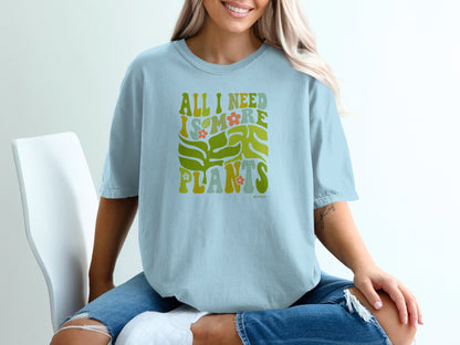 Plant Lover Mental Health Awareness Unisex T-shirt, Empowerment Tee, Botanical Graphic Shirt, Plant Mom Shirt, Mental Health