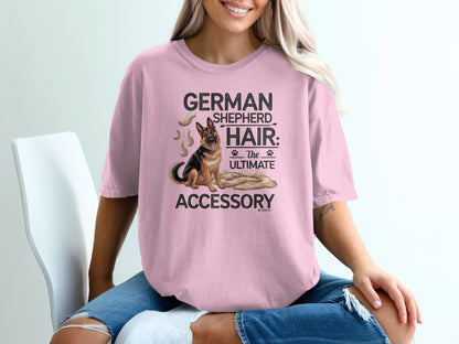 German Shepherd Dog Lover Unisex Garment-Dyed T-shirt, Parent Gift, Funny Dog Tee, Dog Mom Shirt, Gift for Dog Lovers