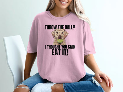 Labrador Retriever Lover T-shirt, Dog Lover Tee, Parenting Shirt, Cute Pet Apparel, Animal Graphic Top