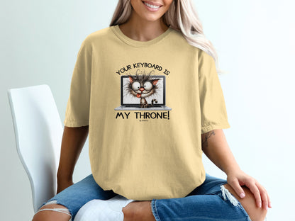 Crazy Cat Tee, Funny Cat Lover Shirt, Feline Fan Top, Cat Owner Gift, Cat Mom Shirt, Cat Dad Tee, Cat Lady Gift, Cat Print T-shirt