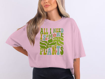 Plant Lover Mental Health Awareness Unisex T-shirt, Empowerment Tee, Botanical Graphic Shirt, Plant Mom Shirt, Mental Health