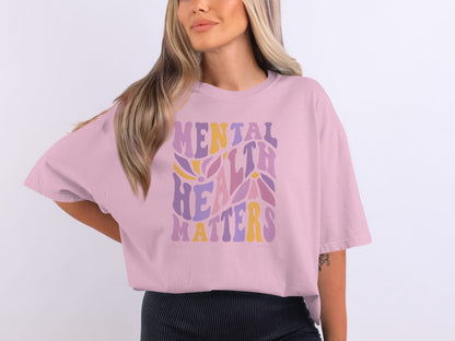 Mental Health Awareness T-shirt, Mental Health Matters, Positive Vibes Tee, Unisex Shirt, Inspirational Clothing