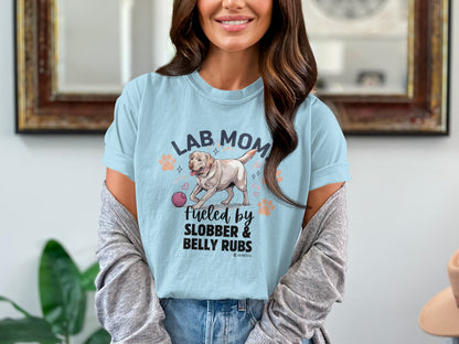 Labrador Retriever Unisex T-shirt, Dog Lover Tee, Parenting Shirt, Cute Pet Apparel, Animal Graphic Top