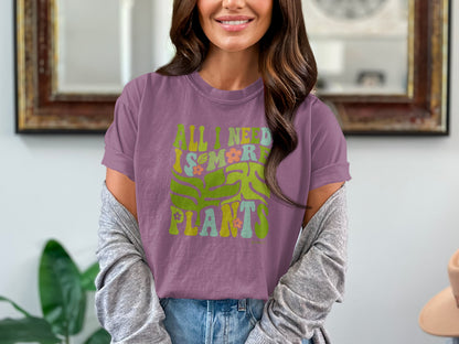 Plant Lover Mental Health Awareness Unisex T-shirt, Empowerment Tee, Botanical Graphic Shirt, Plant Mom Shirt, Mental Health