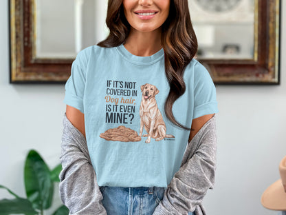 Funny Labrador Retriever Unisex T-shirt, Dog Lover Tee, Parenting Shirt, Cute Pet Apparel, Animal Graphic Top