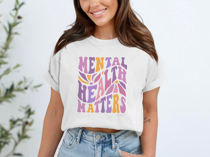 Mental Health Awareness T-shirt, Mental Health Matters, Positive Vibes Tee, Unisex Shirt, Inspirational Clothing