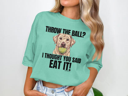 Labrador Retriever Lover T-shirt, Dog Lover Tee, Parenting Shirt, Cute Pet Apparel, Animal Graphic Top