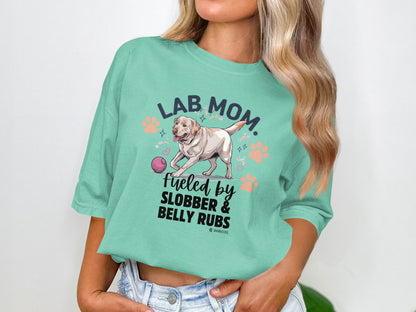 Labrador Retriever Unisex T-shirt, Dog Lover Tee, Parenting Shirt, Cute Pet Apparel, Animal Graphic Top