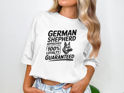 German Shepherd Dog Lover Unisex Garment-Dyed T-shirt, Parent Gift, Funny Dog Tee, Dog Mom Shirt, Gift for Dog Lovers