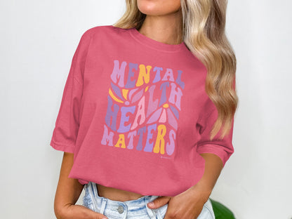 Mental Health Awareness T-shirt, Mental Health Matters, Positive Vibes Tee, Unisex Shirt, Inspirational Clothing