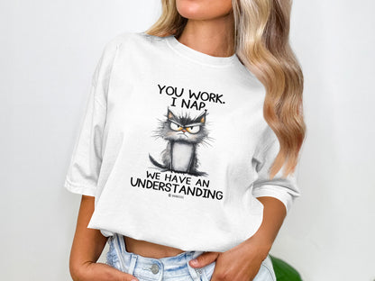 Crazy Cat Tee, Funny Cat Lover Shirt, Feline Fan Top, Cat Owner Gift, Cat Mom Shirt, Cat Dad Tee, Cat Lady Gift, Cat Print T-shirt