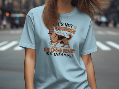 German Shepherd Dog Lover Unisex Garment-Dyed T-shirt, Parent Gift, Funny Dog Tee, Dog Mom Shirt, Gift for Dog Lovers