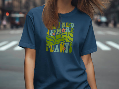 Plant Lover Mental Health Awareness Unisex T-shirt, Empowerment Tee, Botanical Graphic Shirt, Plant Mom Shirt, Mental Health