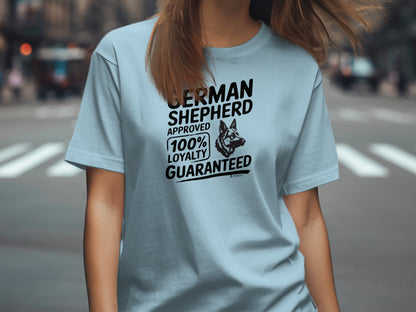 German Shepherd Dog Lover Unisex Garment-Dyed T-shirt, Parent Gift, Funny Dog Tee, Dog Mom Shirt, Gift for Dog Lovers
