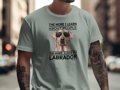 Funny Labrador Retriever Unisex T-shirt, Dog Lover Tee, Parenting Shirt, Cute Pet Apparel, Animal Graphic Top
