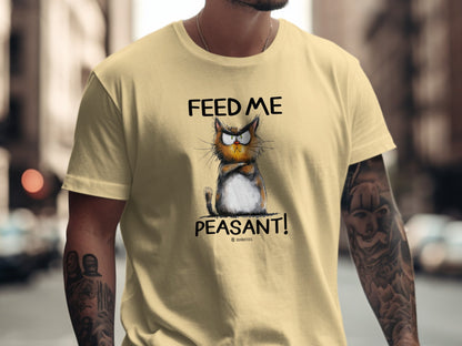 Crazy Cat Tee, Funny Cat Lover Shirt, Feline Fan Top, Cat Owner Gift, Cat Mom Shirt, Cat Dad Tee, Cat Lady Gift, Cat Print T-shirt