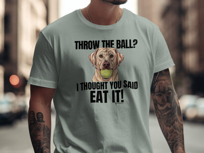 Labrador Retriever Lover T-shirt, Dog Lover Tee, Parenting Shirt, Cute Pet Apparel, Animal Graphic Top