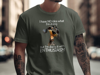 Funny Dog Lover Unisex T-shirt, Dog Parent Tee, Puppy Owner Gift, Cute Pet Shirt, Animal Lover Apparel