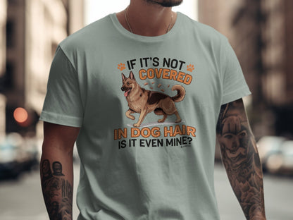 German Shepherd Dog Lover Unisex Garment-Dyed T-shirt, Parent Gift, Funny Dog Tee, Dog Mom Shirt, Gift for Dog Lovers