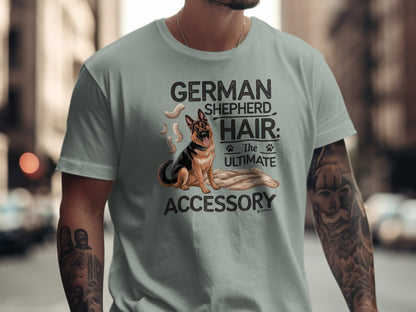 German Shepherd Dog Lover Unisex Garment-Dyed T-shirt, Parent Gift, Funny Dog Tee, Dog Mom Shirt, Gift for Dog Lovers