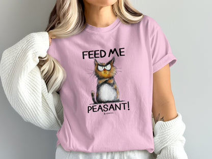 Crazy Cat Tee, Funny Cat Lover Shirt, Feline Fan Top, Cat Owner Gift, Cat Mom Shirt, Cat Dad Tee, Cat Lady Gift, Cat Print T-shirt