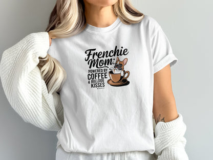 French Bulldog Lover Unisex Garment-Dyed T-shirt, Dog Parent Tee, Cute Bulldog Shirt, Pet Lover Top, Animal Graphic Tee