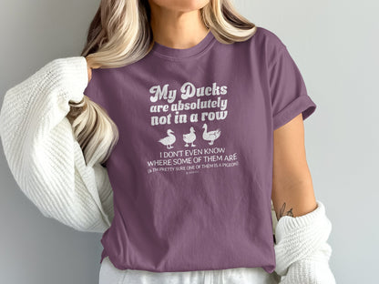 Disorganized Life Humor Unisex T-shirt, Funny Tee, Life Chaos Shirt, Sarcastic Apparel, Messy Living Clothing