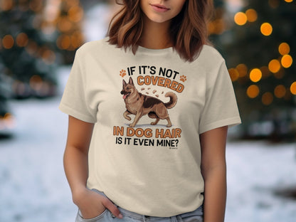 German Shepherd Dog Lover Unisex Garment-Dyed T-shirt, Parent Gift, Funny Dog Tee, Dog Mom Shirt, Gift for Dog Lovers