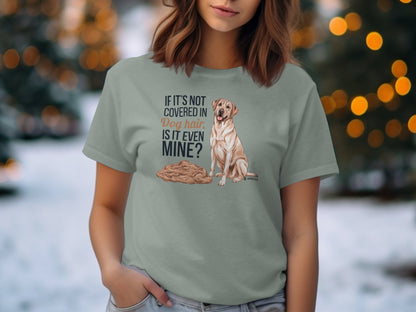 Funny Labrador Retriever Unisex T-shirt, Dog Lover Tee, Parenting Shirt, Cute Pet Apparel, Animal Graphic Top