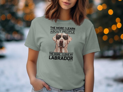 Funny Labrador Retriever Unisex T-shirt, Dog Lover Tee, Parenting Shirt, Cute Pet Apparel, Animal Graphic Top