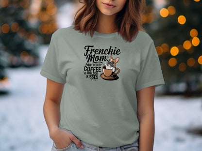 French Bulldog Lover Unisex Garment-Dyed T-shirt, Dog Parent Tee, Cute Bulldog Shirt, Pet Lover Top, Animal Graphic Tee