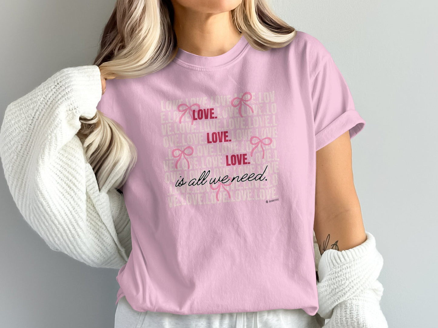 Peaceful Vibes Unisex T-shirt, Kindness Love Tee, Inspirational Shirt, Positivity Apparel, Comfortable Garment-Dyed Top