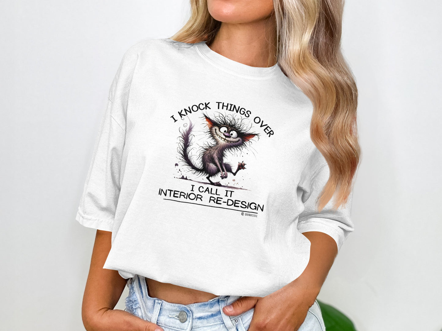 Crazy Cat Tee, Funny Cat Lover Shirt, Feline Fan Top, Cat Owner Gift, Cat Mom Shirt, Cat Dad Tee, Cat Lady Gift, Cat Print T-shirt