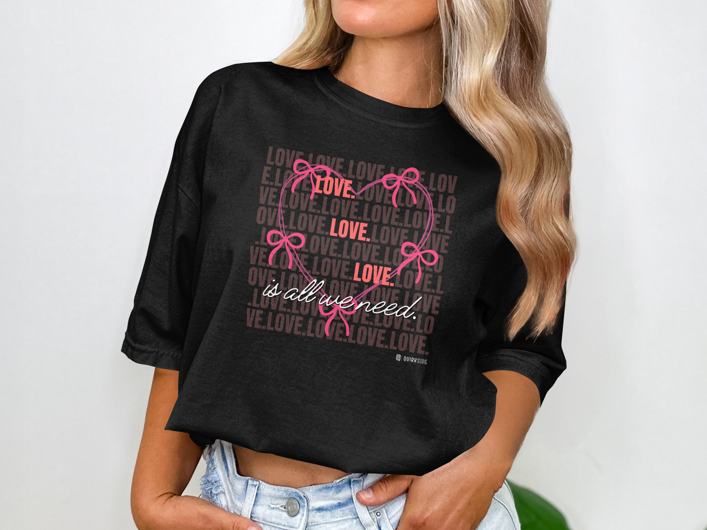 Peaceful Vibes Unisex T-shirt, Kindness Love Tee, Inspirational Shirt, Positivity Apparel, Comfortable Garment-Dyed Top