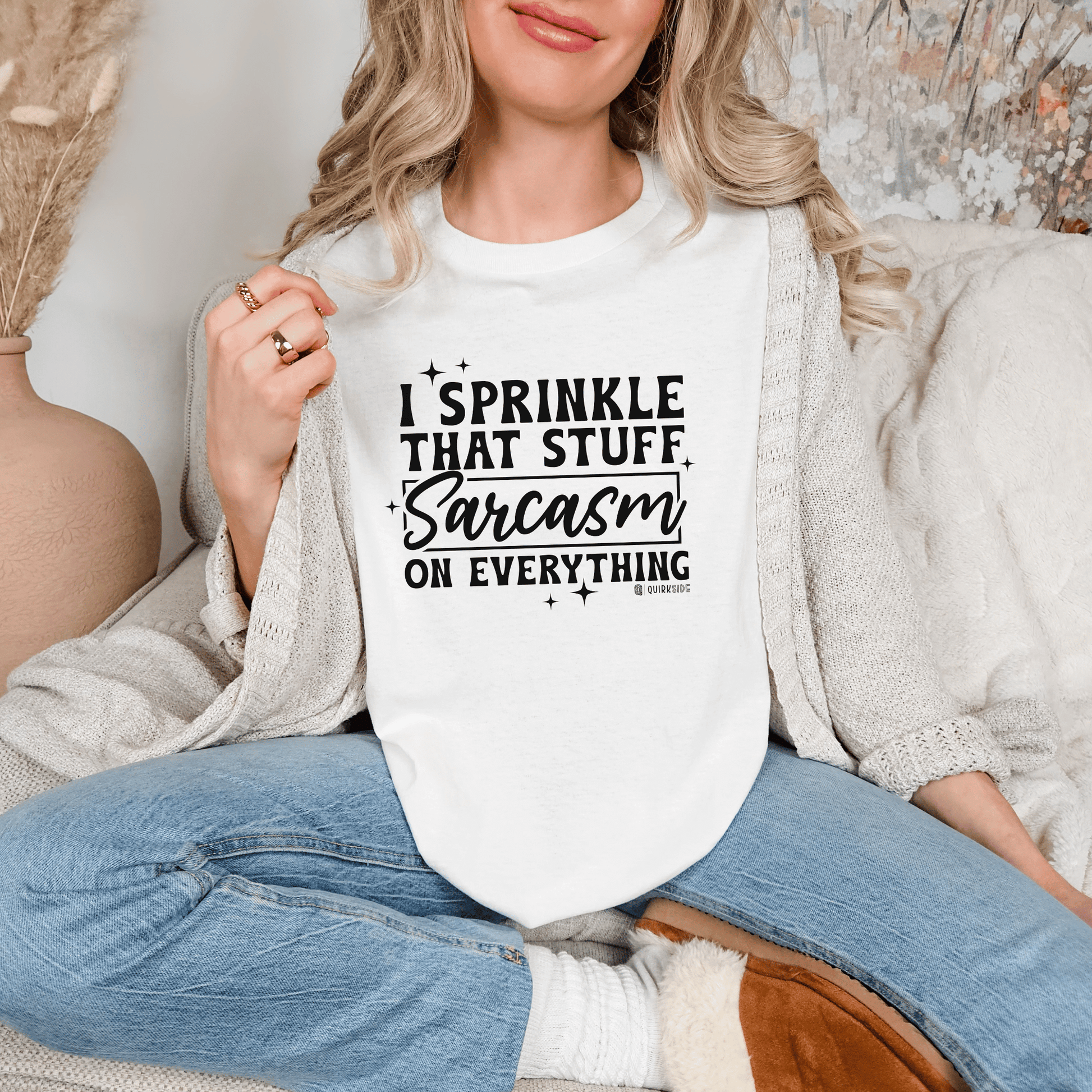 Funny Sarcasm T-shirt, Funny Tee, Humorous Shirt, Sassy Top, Unisex Sarcasm Apparel for Men and Women - Quirkside Creations