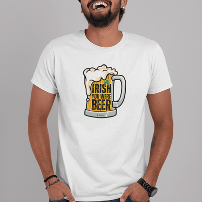 Irish Humor Unisex T-shirt, St Patricks Day Tee, Funny Irish Shirt, Shamrock Celebration Top, Green Clover Clothing