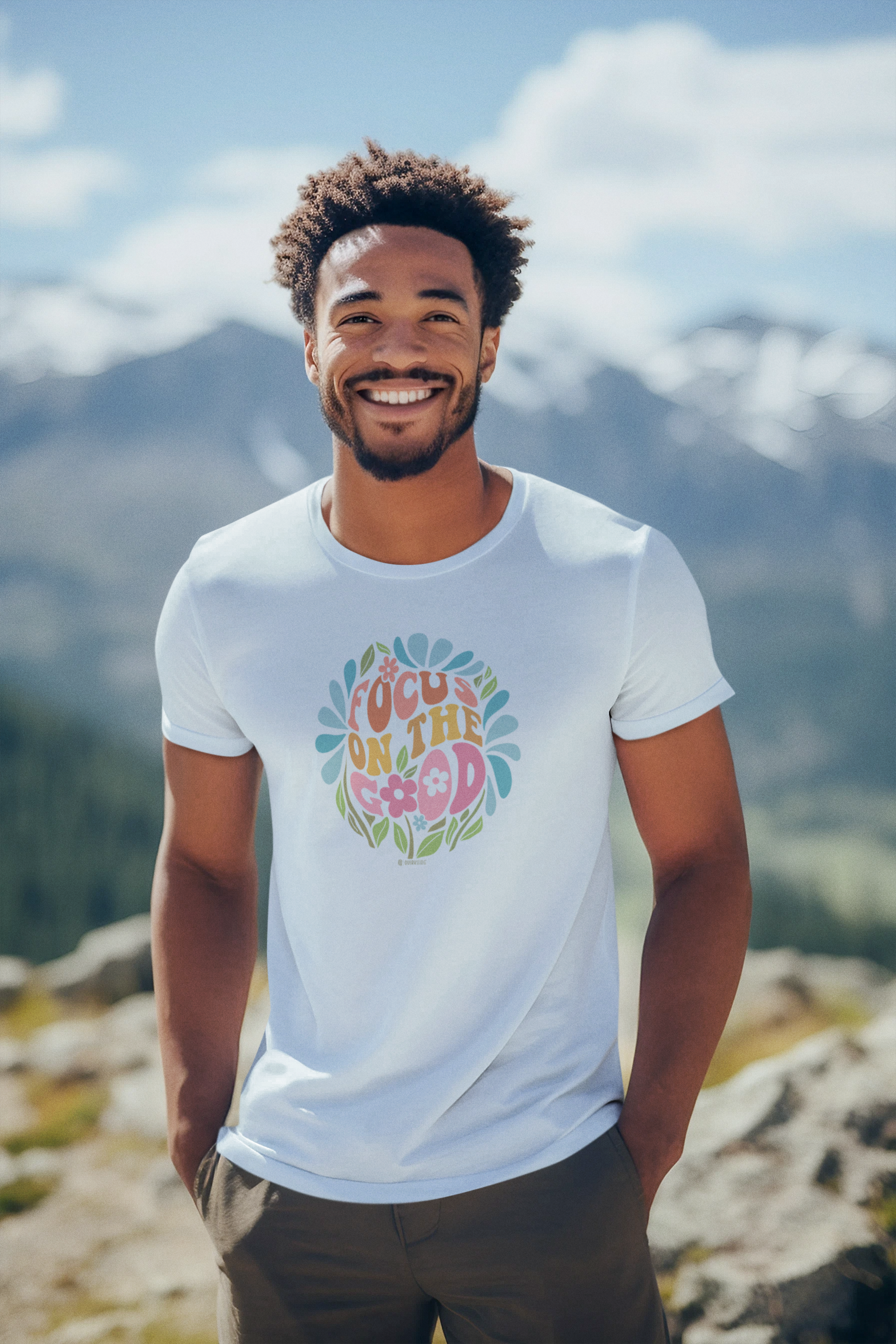 Mental Health Awareness T-shirt, Focus on the Good, Positive Vibes Tee, Unisex Shirt, Inspirational Clothing